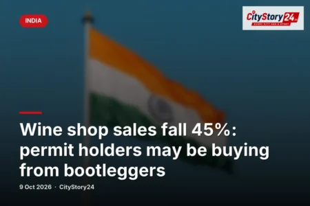 Wine shop sales fall 45%: permit holders may be buying from bootleggers
